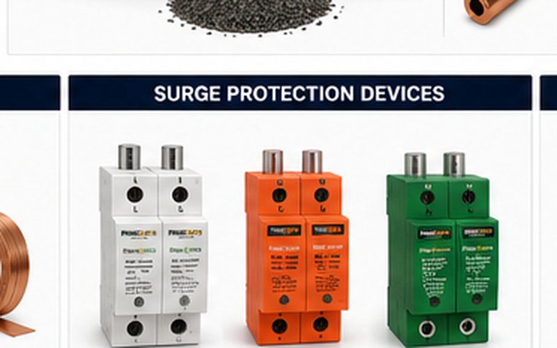 Surge protection device (SPD) for lightning and switching transients